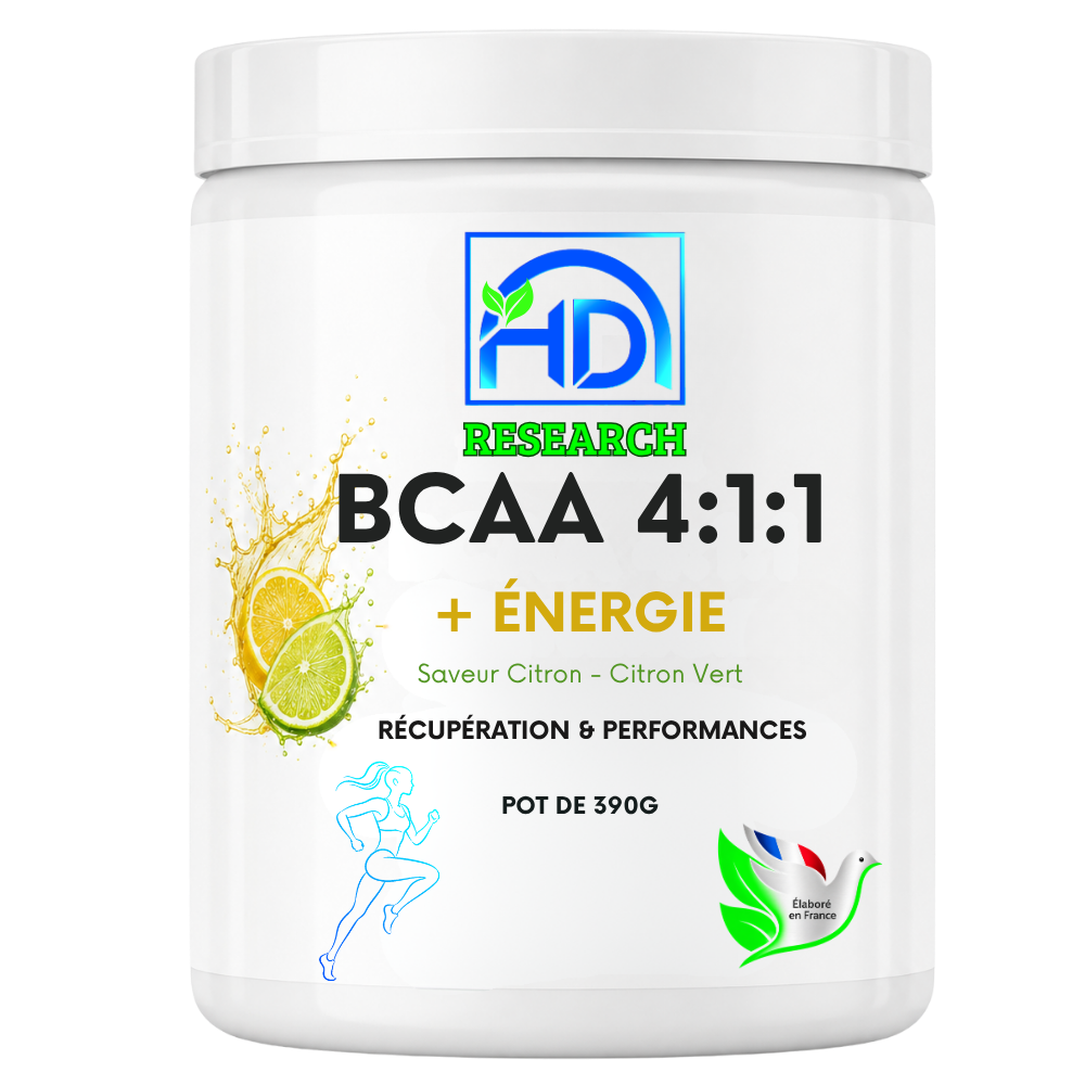 BCAA 4.1.1 + Énergie Citron-Citron Vert