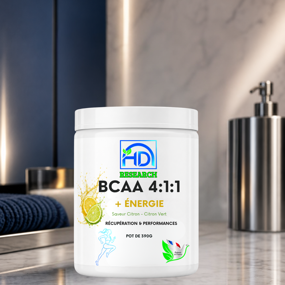 BCAA 4.1.1 + Énergie Citron-Citron Vert