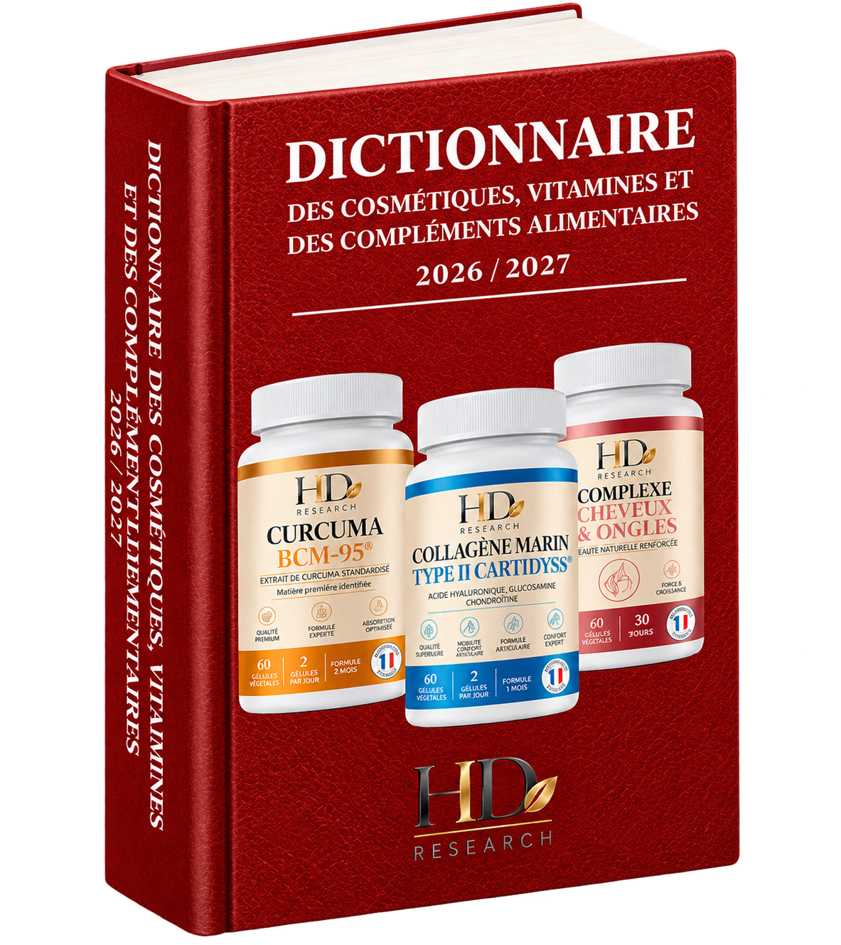 Dictionnaire des cosmétiques, vitamines, et des compléments alimentaires
