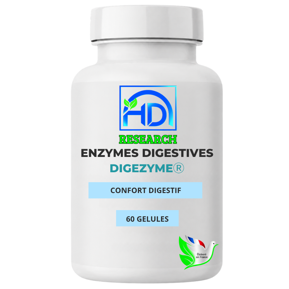 Gélules digestion DigeZyme® Complexe d’Enzymes digestives