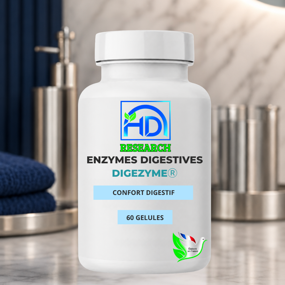 Gélules digestion DigeZyme® Complexe d’Enzymes digestives