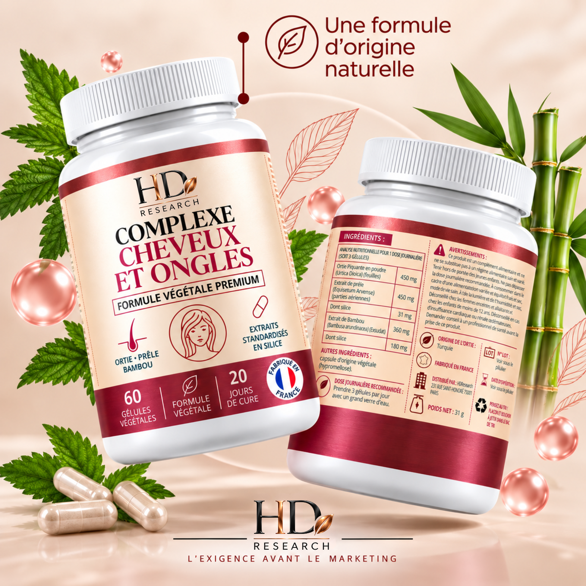 Complexe Cheveux et Ongles