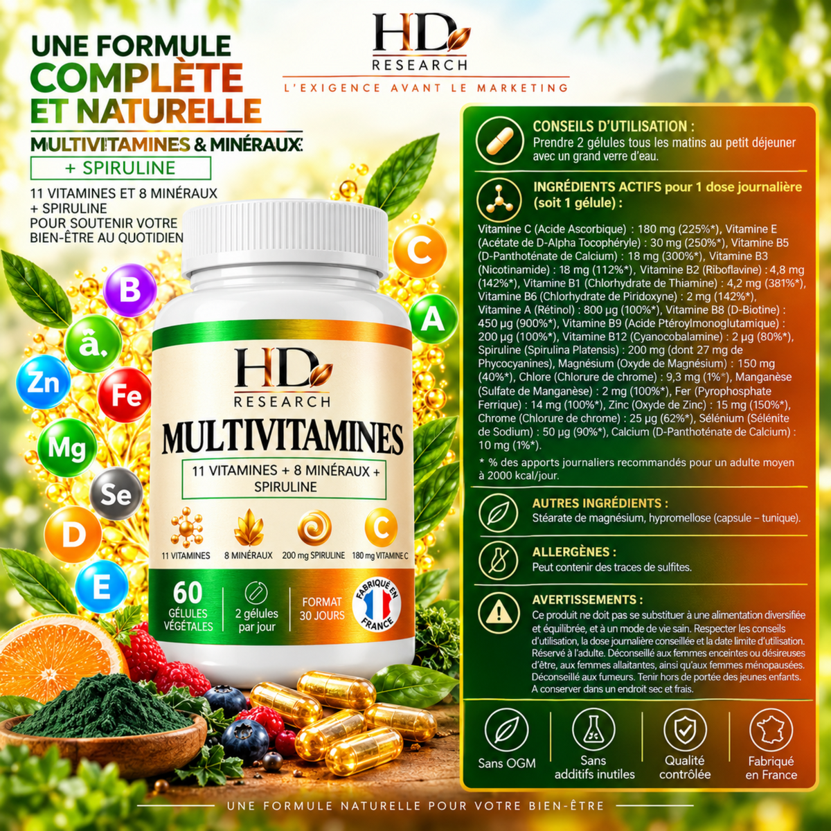 Multivitamines