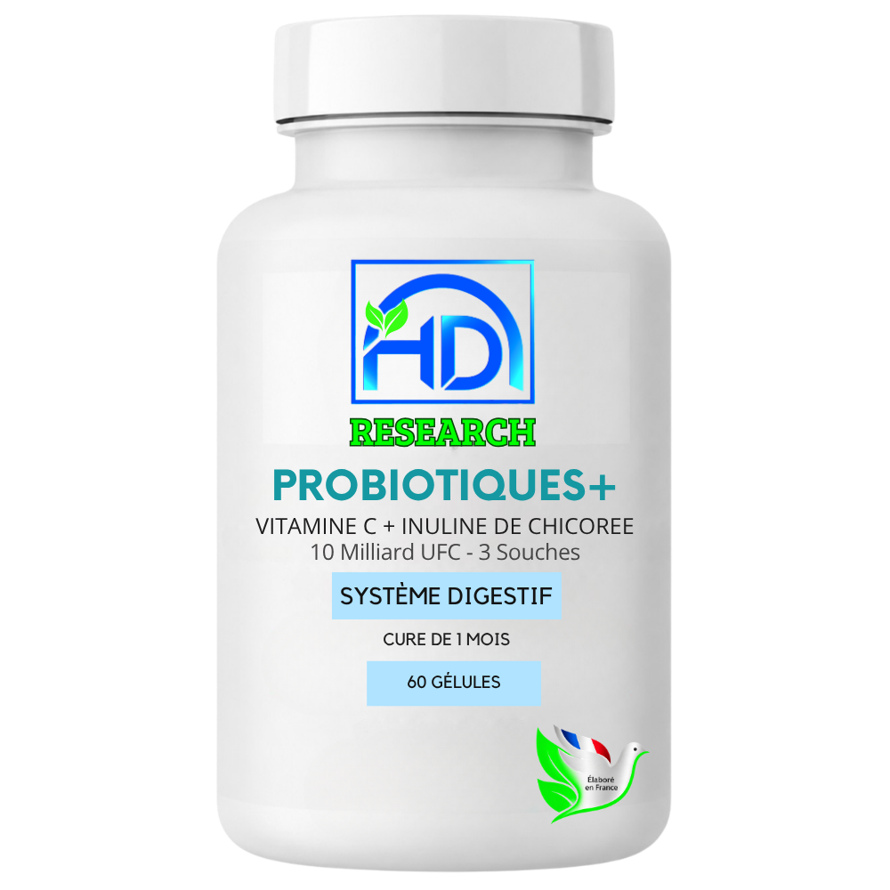 Probiotiques + vitamine C+ inuline de Chicorée