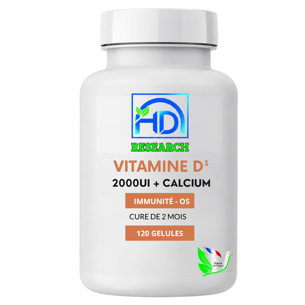 Vitamine D 2000 UI + Calcium