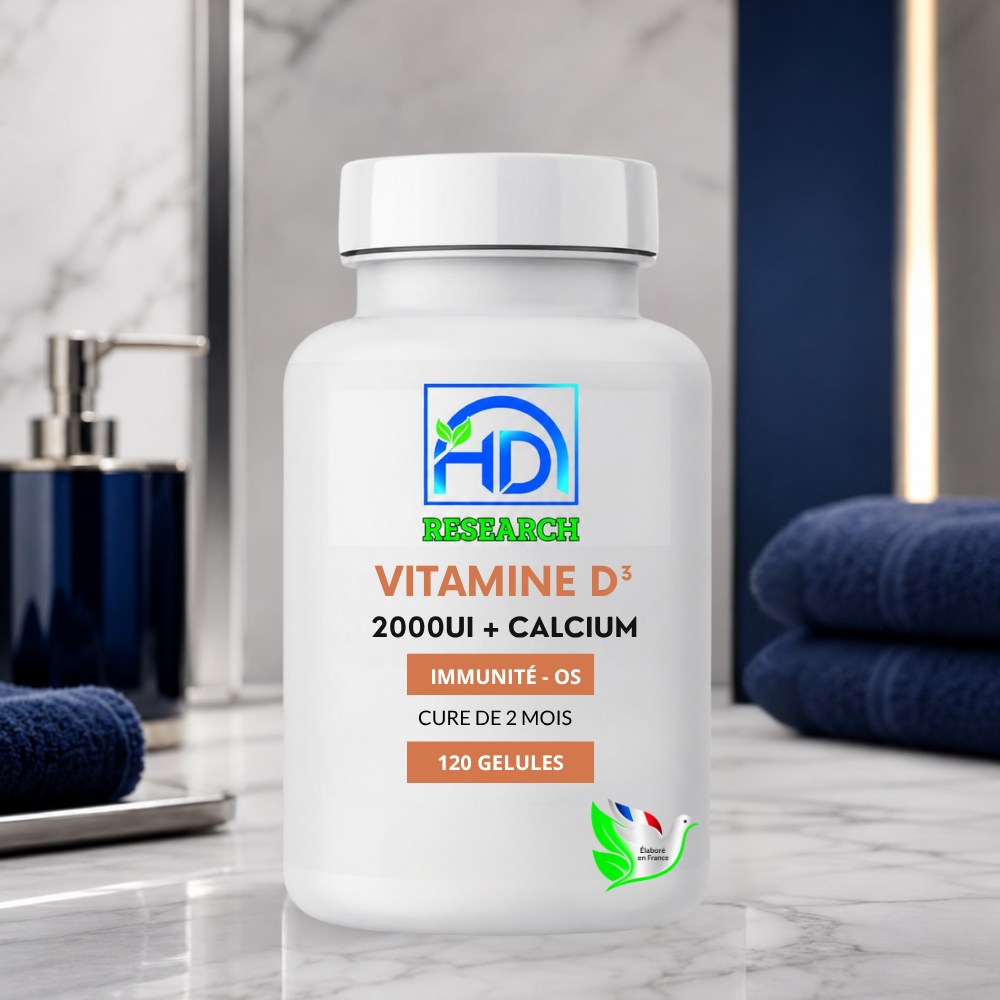 Vitamine D 2000 UI + Calcium