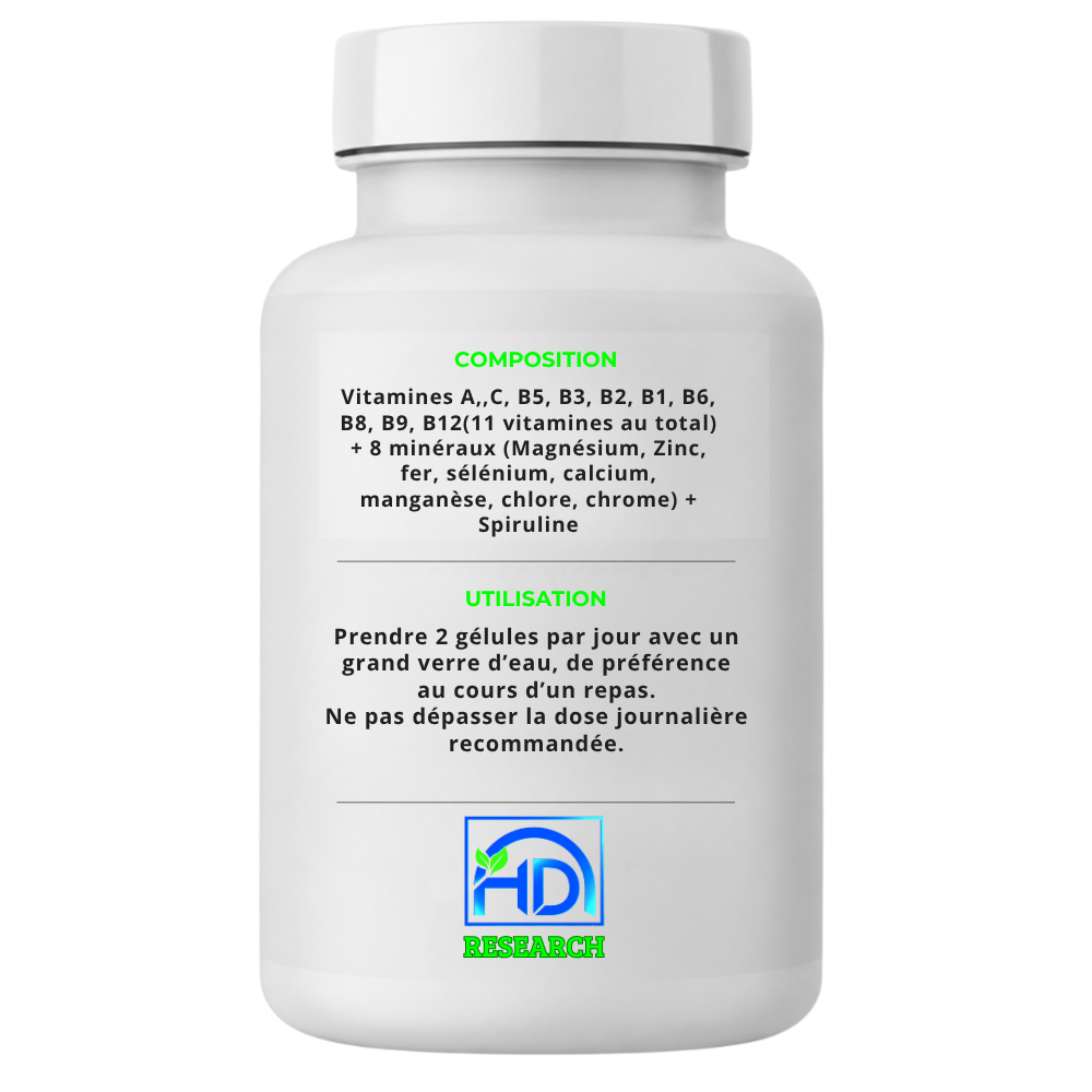 Multivitamines & Minéraux + Spiruline