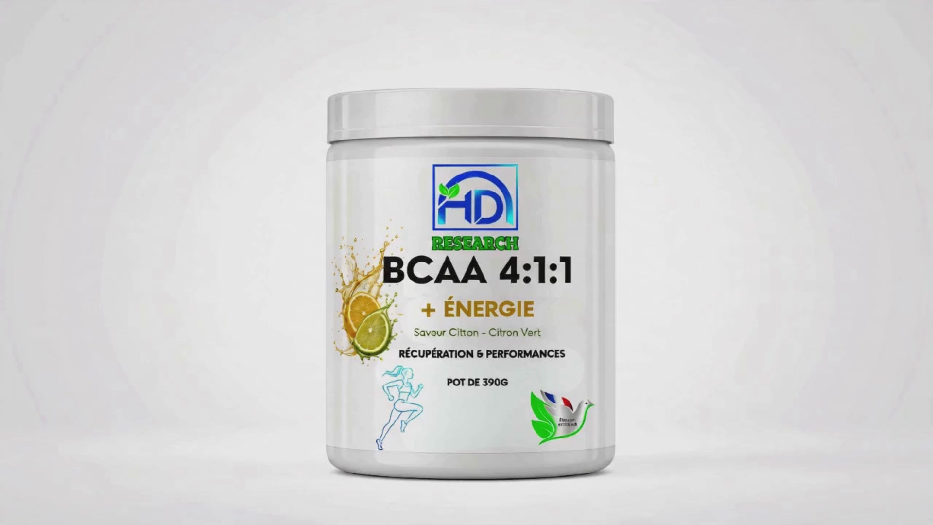 BCAA 4.1.1 + Énergie Citron-Citron Vert